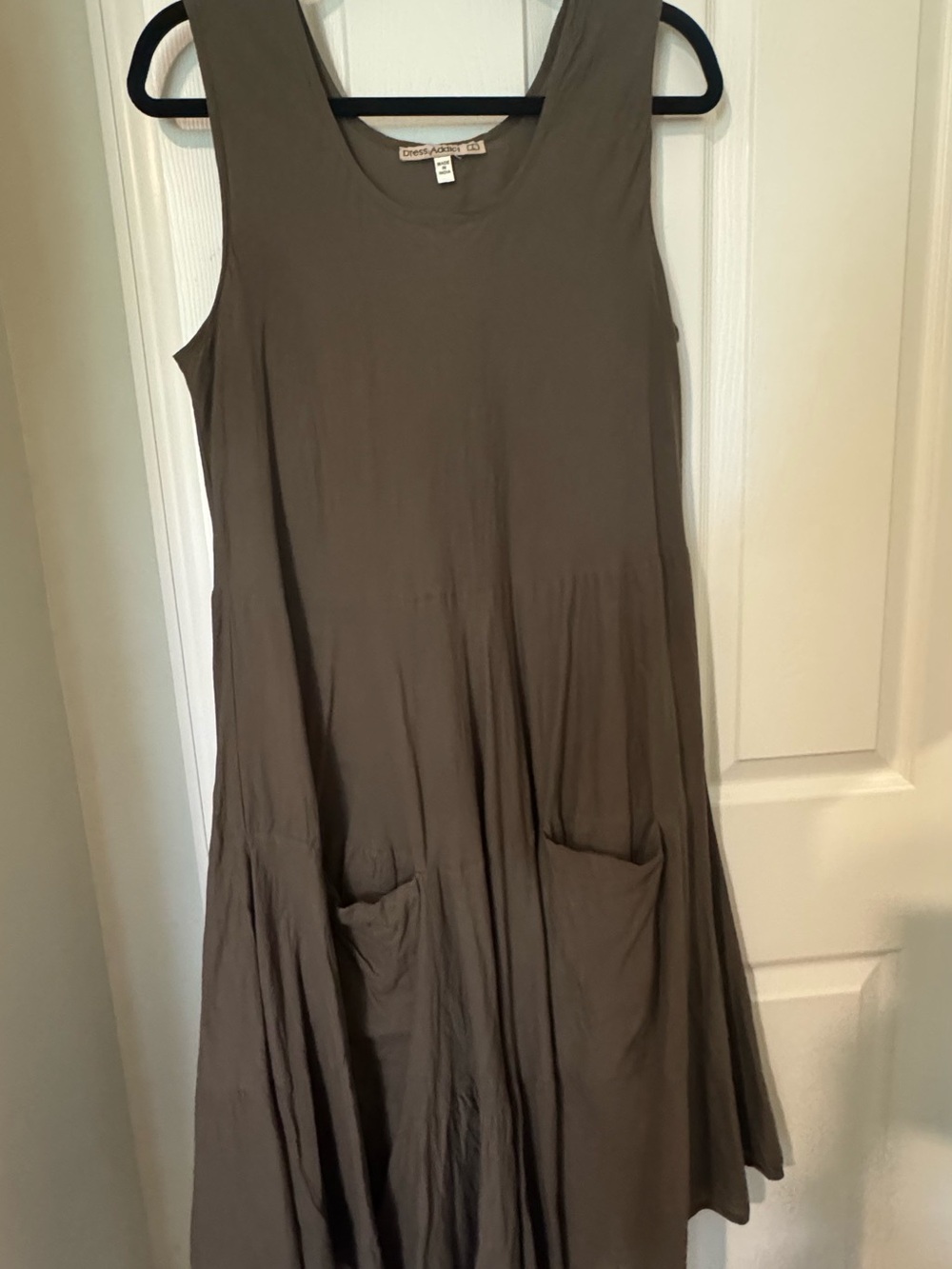 Dress Addict tank dress, cotton, size large - Picture 2 of 7